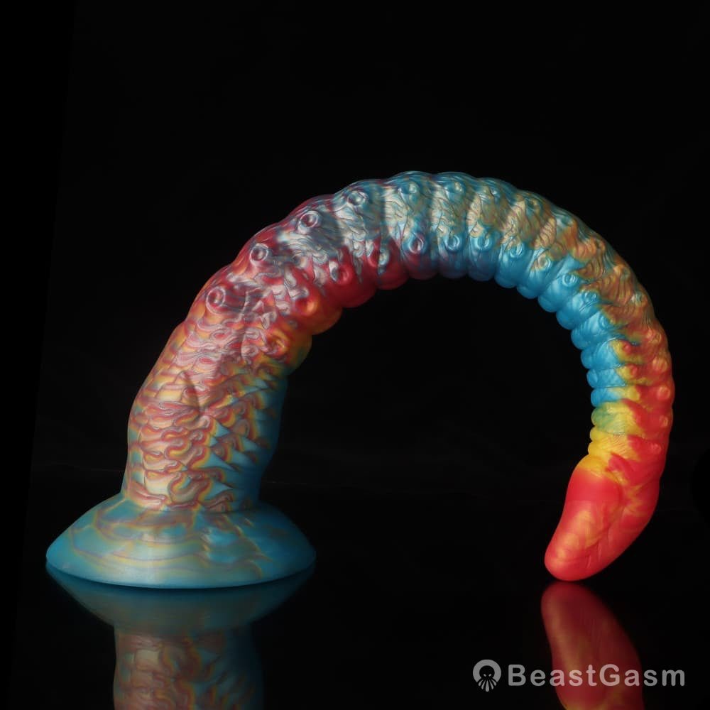 Octopus Tentacle Dildo – Textured Suction Toy for Oceanic Orgasms - BeastGasm